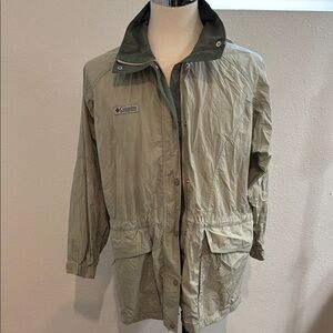 Columbia Green Lightweight Utility Jacket